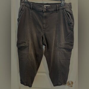 Sonoma Black Women’s Cargo Pants Relaxed Fit